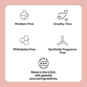 Mario Badescu side label with ingredient list highlighting sodium hyaluronate and squalane benefits
