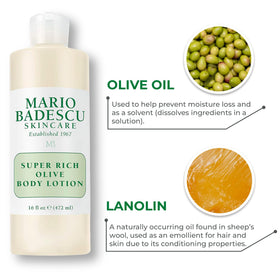 Mario Badescu 6 fl oz bottle next to everyday items to show true scale