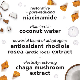 Mario Badescu bottle with coconut and aloe showing soothing botanical hydration