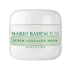 Mario Badescu front packaging of Super Collagen Mask showing jar and label for easy identification