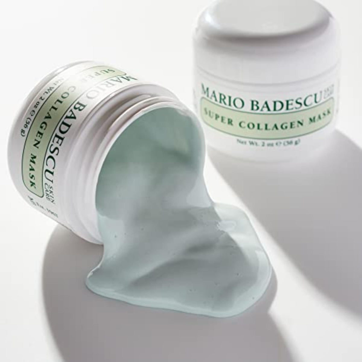 Mario Badescu after rinse showing softened, refreshed skin appearance and reduced redness