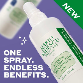 Mario Badescu mist texture on skin delivering lightweight hydration
