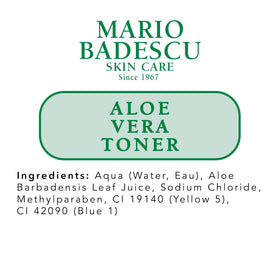 Mario Badescu toner on bathroom shelf indicating daily routine benefit