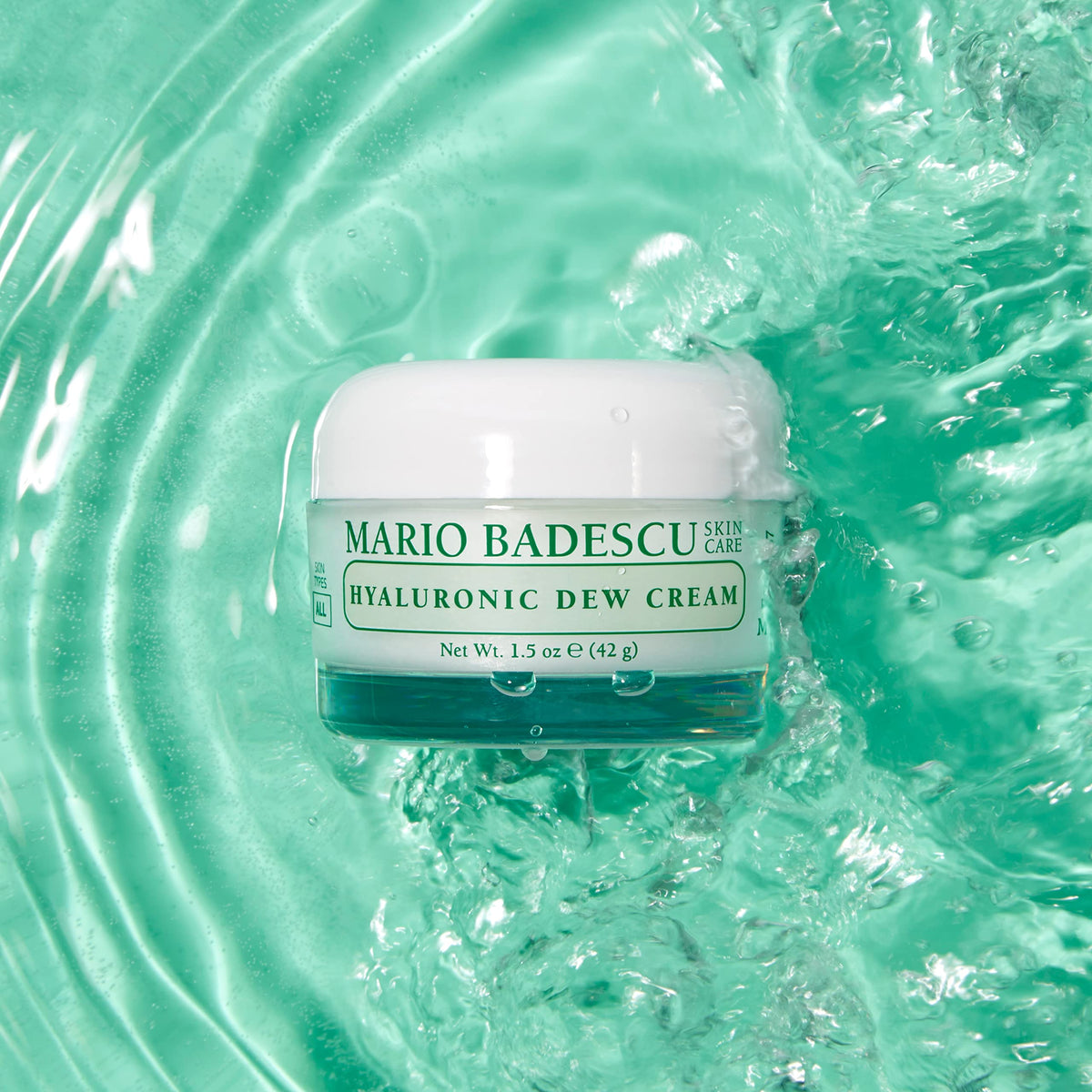 Mario Badescu jar with facial spray illustrating boosted hydration routine for radiant skin