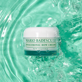 Mario Badescu jar with facial spray illustrating boosted hydration routine for radiant skin