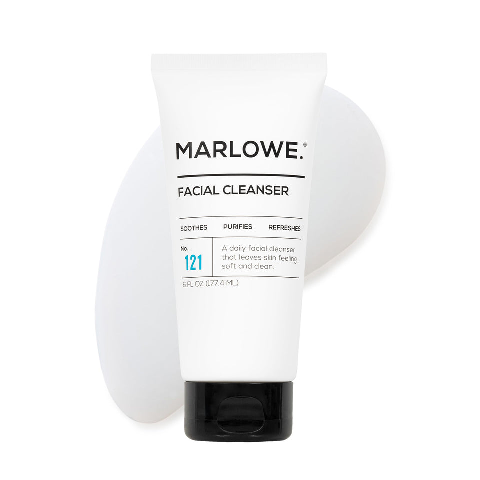 MARLOWE. front packaging showing 6 oz tube and branding, highlights clean design and scent
