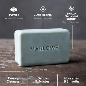 MARLOWE. bar on shelf in bathroom lifestyle showing everyday use convenience
