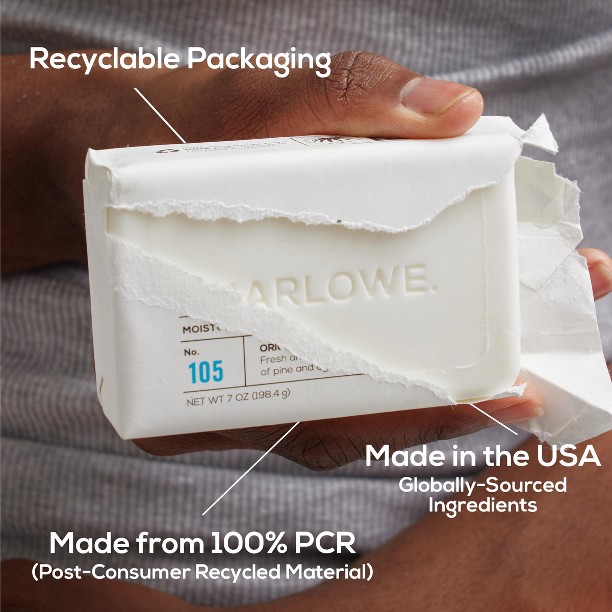 MARLOWE. multi-pack bundle display for stocking and travel convenience