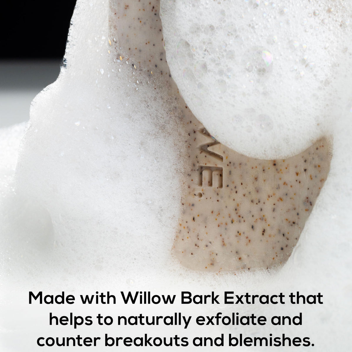 MARLOWE. Oud Wood bar used in shower scene conveying earthy, smoky scent experience