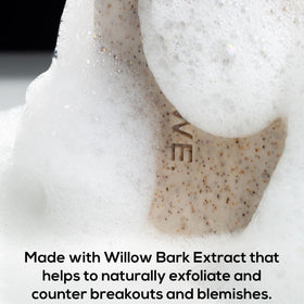 MARLOWE. Oud Wood bar used in shower scene conveying earthy, smoky scent experience