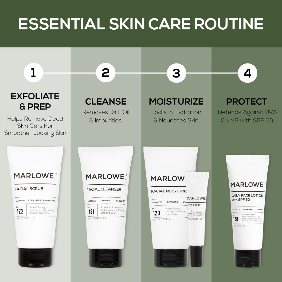 MARLOWE. tube tucked in gym bag showing portability and post-workout refresh convenience