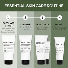 MARLOWE. tube tucked in gym bag showing portability and post-workout refresh convenience