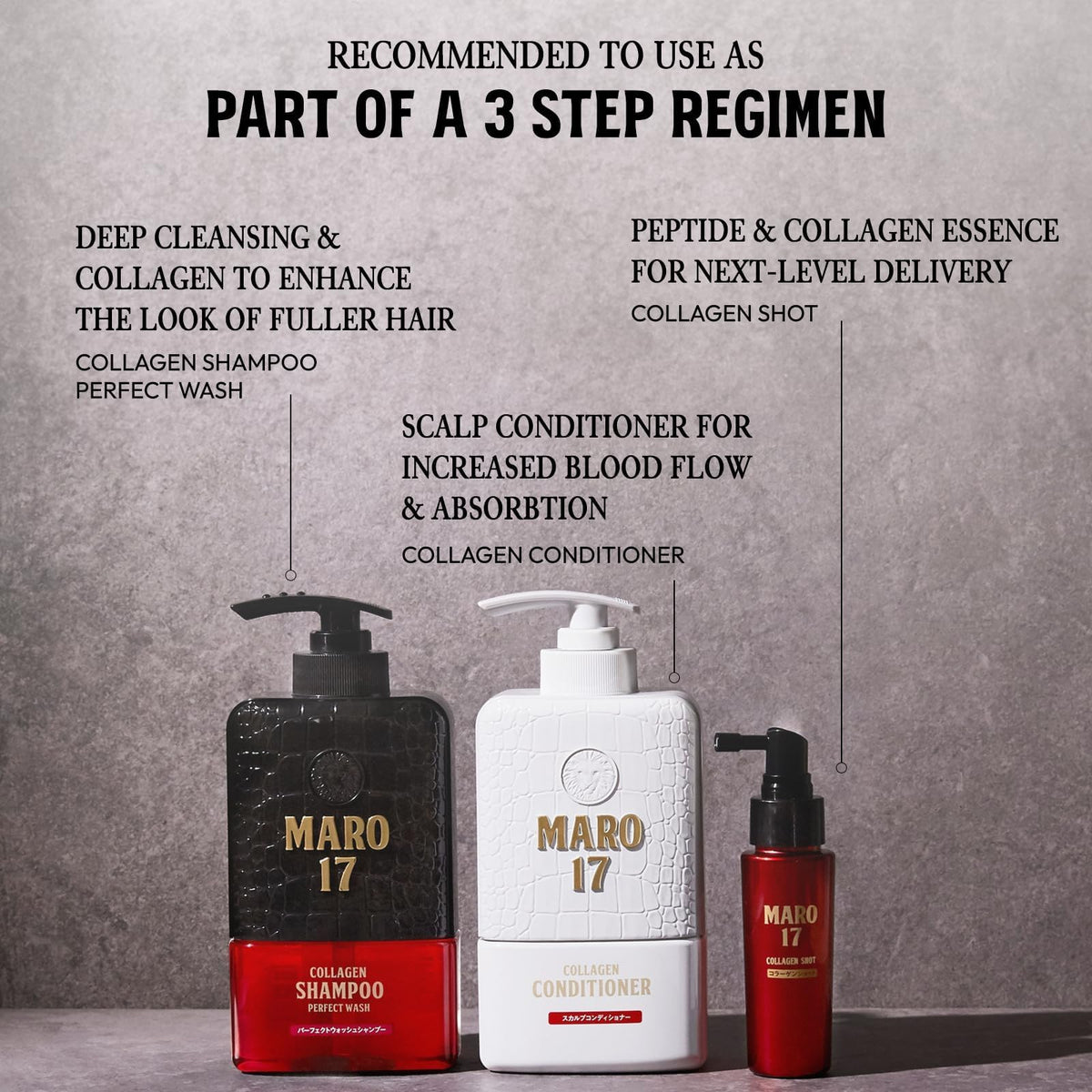 MARO17 lifestyle bathroom setup suggesting daily grooming routine