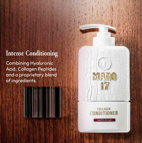 MARO17 creamy conditioner texture close-up showing smooth hydrating formula