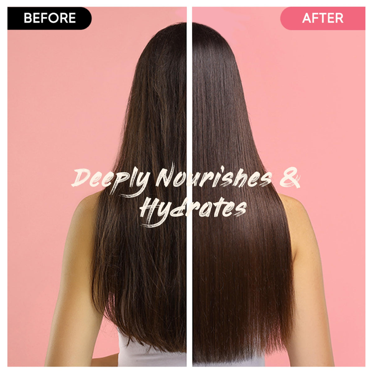 MARS MADE creamy lather on hair showing detangling and moisturizing benefit