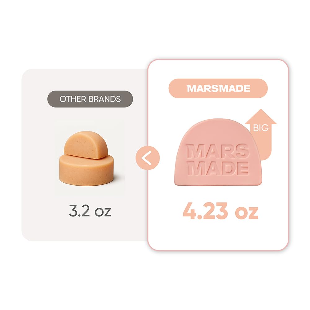 MARS MADE on bathroom shelf in natural light showing eco-friendly aesthetic benefit