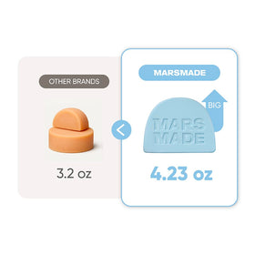 MARS MADE conditioner bar in travel pouch for spill-free convenience