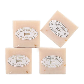 Maruomiki soap placed in bathroom setting implying luxurious routine uplift