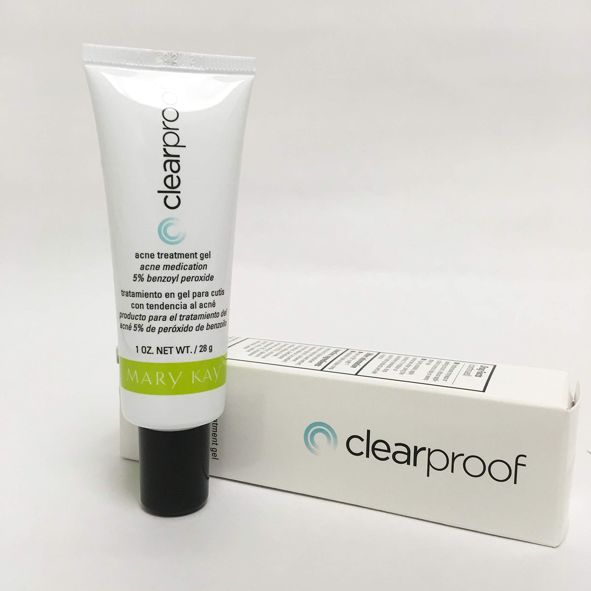 Mary Kay Clearproof gel texture close-up illustrating smooth absorbent gel