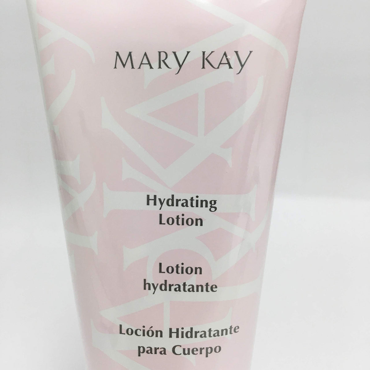 Mary Kay hydrating lotion texture on hand illustrating fast absorption and smooth finish