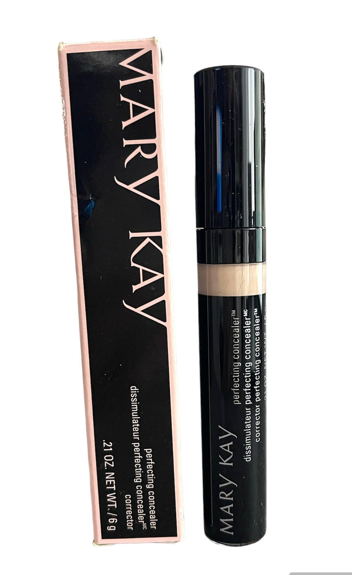 Mary Kay concealer front packaging showing compact tube and shade for flawless coverage