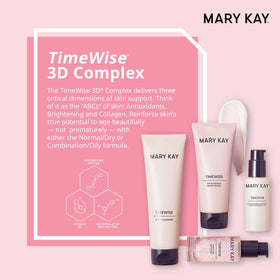 Mary Kay TimeWise cleanser texture closeup showing creamy lather for gentle cleansing