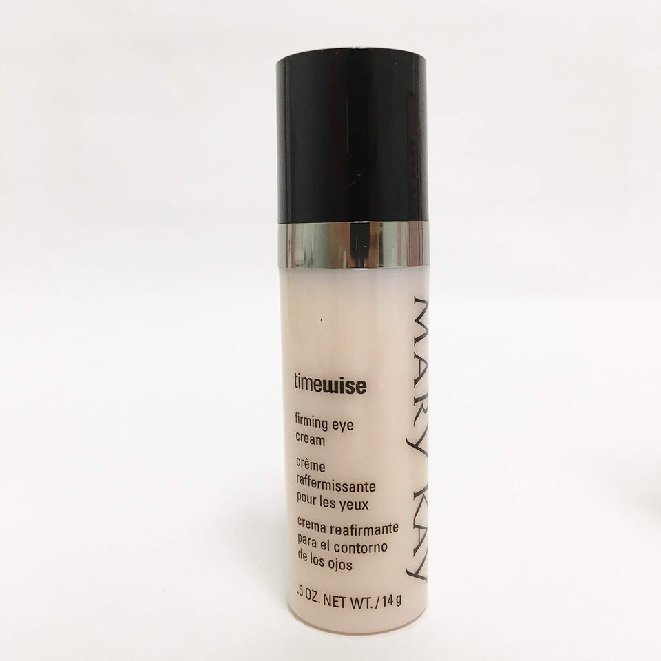 Mary Kay TimeWise eye cream jar front view showing compact packaging and everyday use benefit