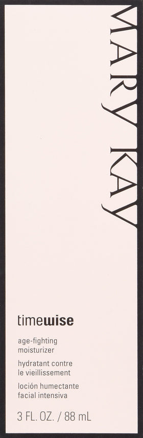 Mary Kay TimeWise front packaging showing 3 fl. oz. bottle and brand clarity