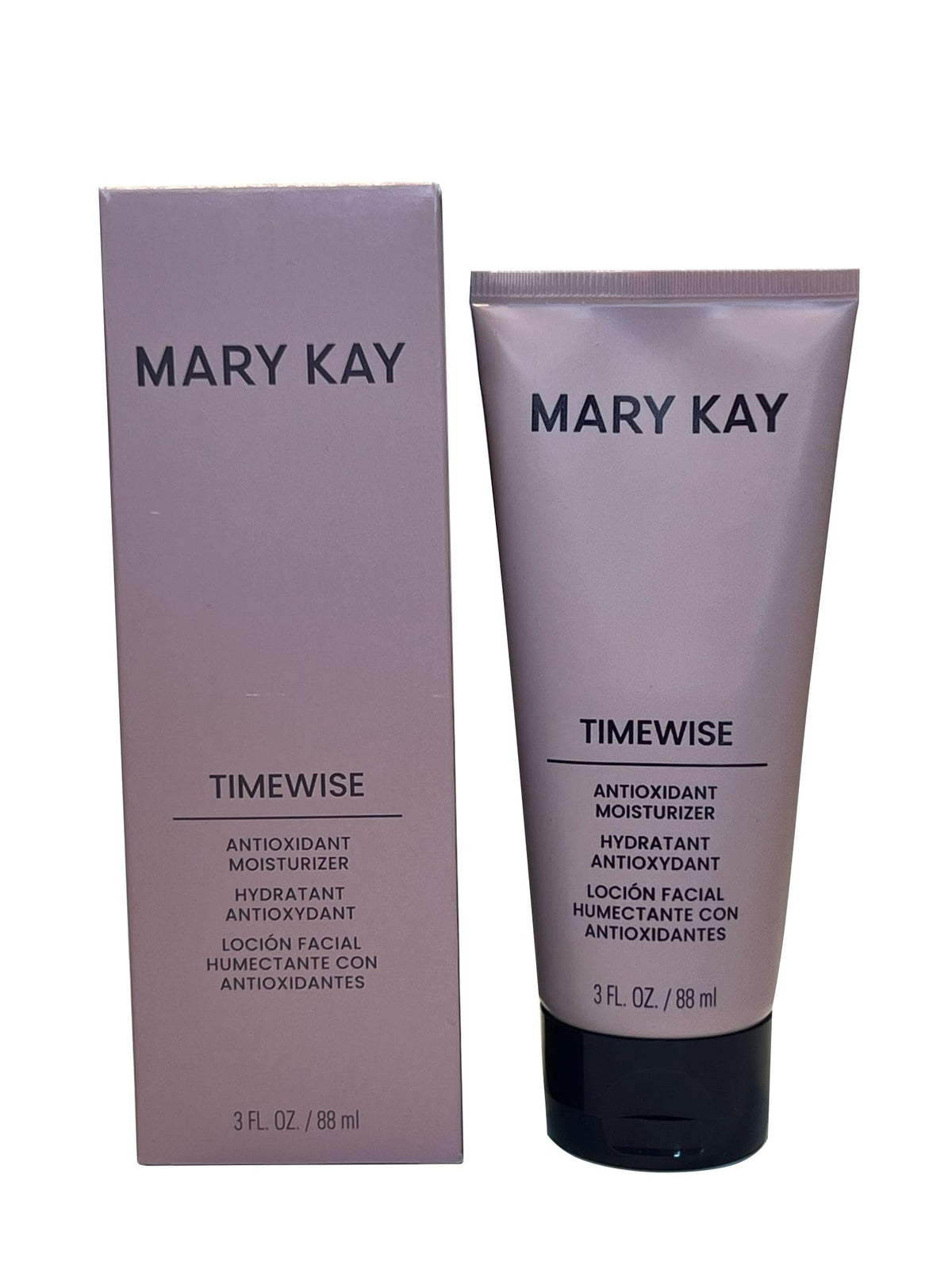 Mary Kay Timewise front packaging showing label and benefit for daily protection