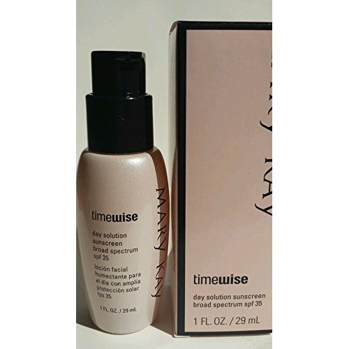 Mary Kay TimeWise Day Solution texture on fingertip, lightweight feel and smooth finish