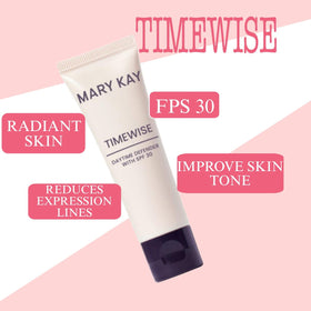 Mary Kay Timewise close-up texture demonstrating smooth, lightweight finish