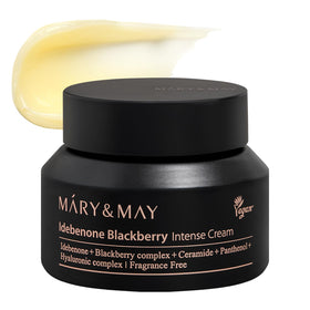 Mary&May front jar shot showing sleek package and antioxidant benefits