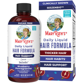 MARYRUTH'S front bottle view showing product and brand benefits