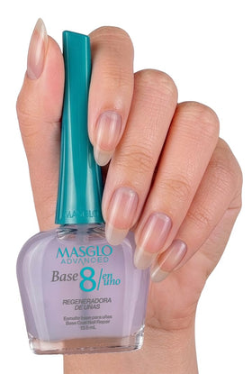 MASGLO brush and neck close-up for precise application and control