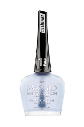 MASGLO brush stroke texture displaying smooth application and even coverage