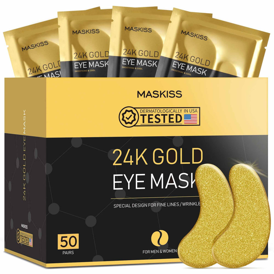 Maskiss front packaging showing 50 pairs and product benefit hydration