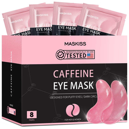 Maskiss front packaging showing 8 pairs and product benefits