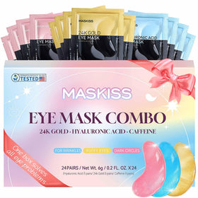 Maskiss front packaging showing gift-ready set and three colors