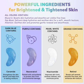 Maskiss ingredient label close-up highlighting targeted actives like hyaluronic acid