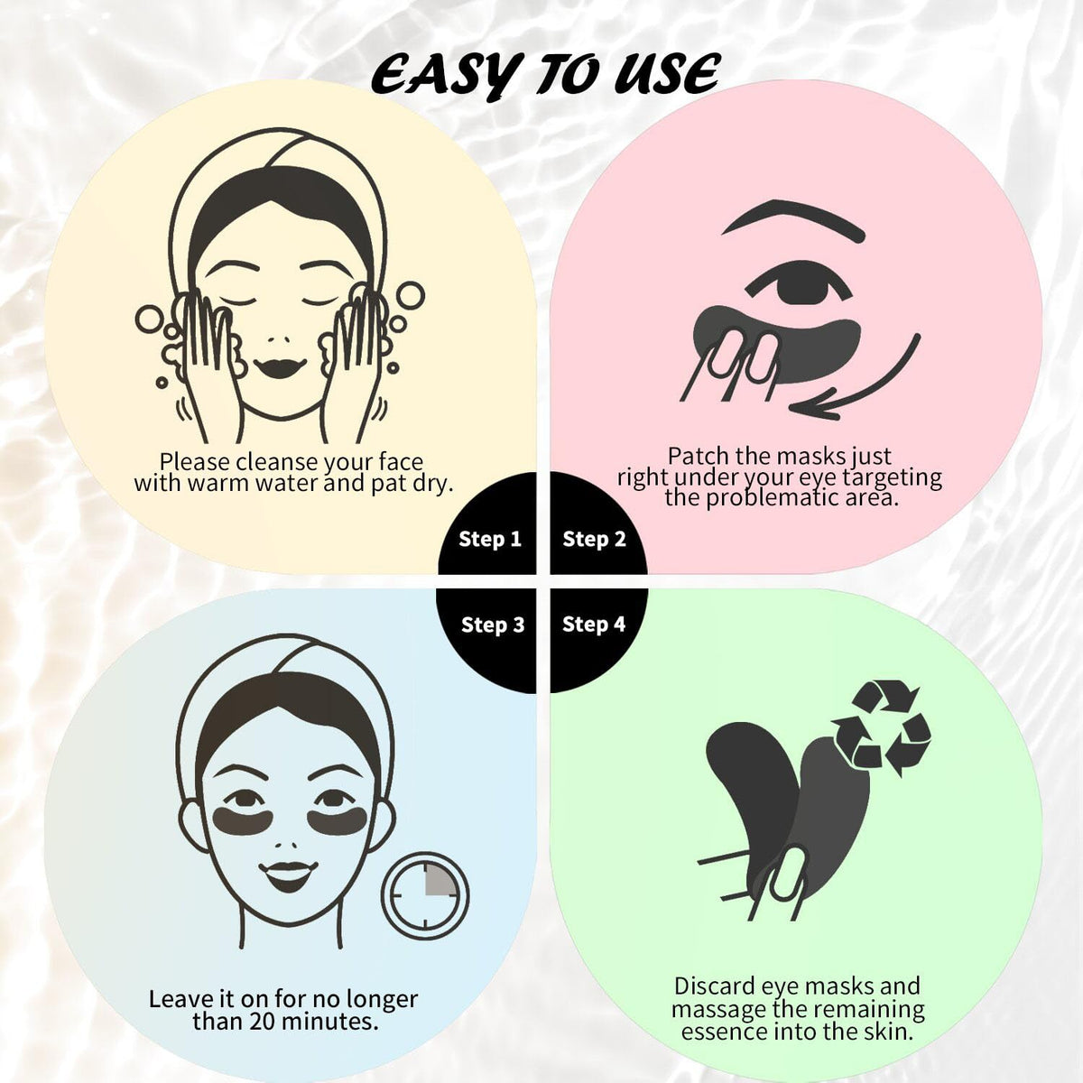 Maskiss ingredients label closeup showing retinol and botanical extracts benefits