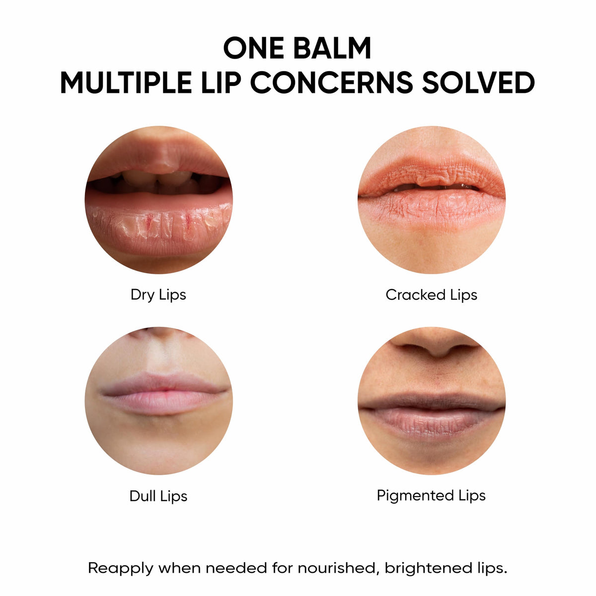 Masofta applied to lips by hand, demonstrating smooth application benefit