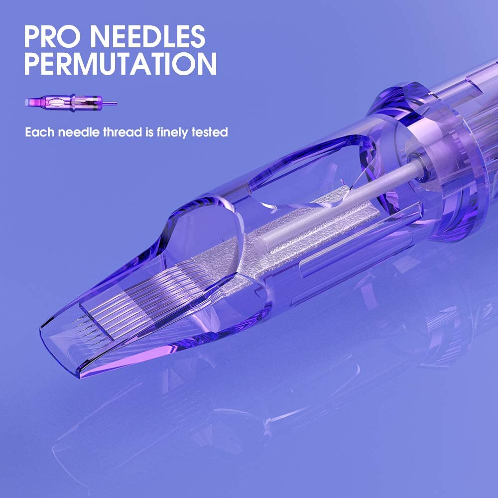 MAST TATTOO clear tip close-up highlighting visibility and precise ink flow control