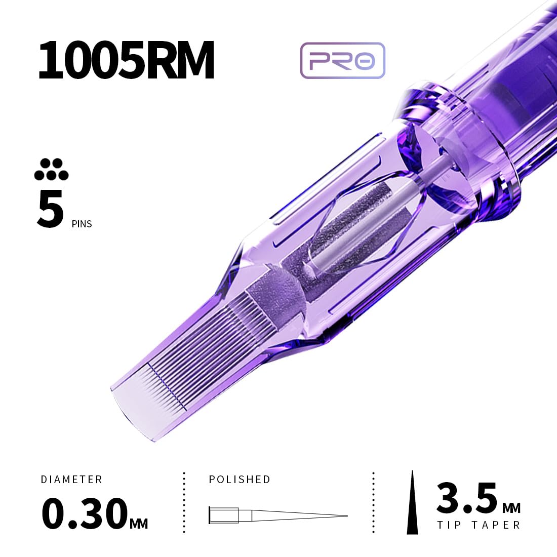 MAST TATTOO cartridge attached to tattoo pen demonstrating compatibility