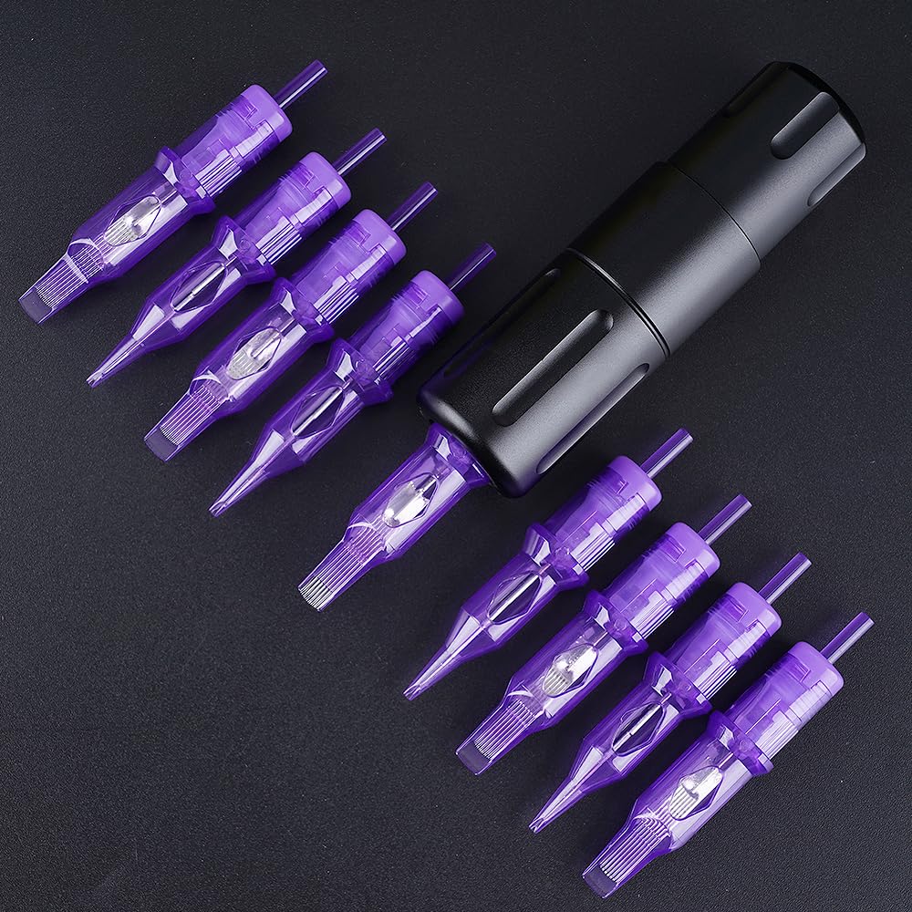 MAST TATTOO twenty cartridges arranged to show box contents