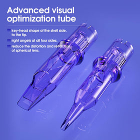 MAST TATTOO cartridge creating soft shading on skin sample showing smooth gradient capability