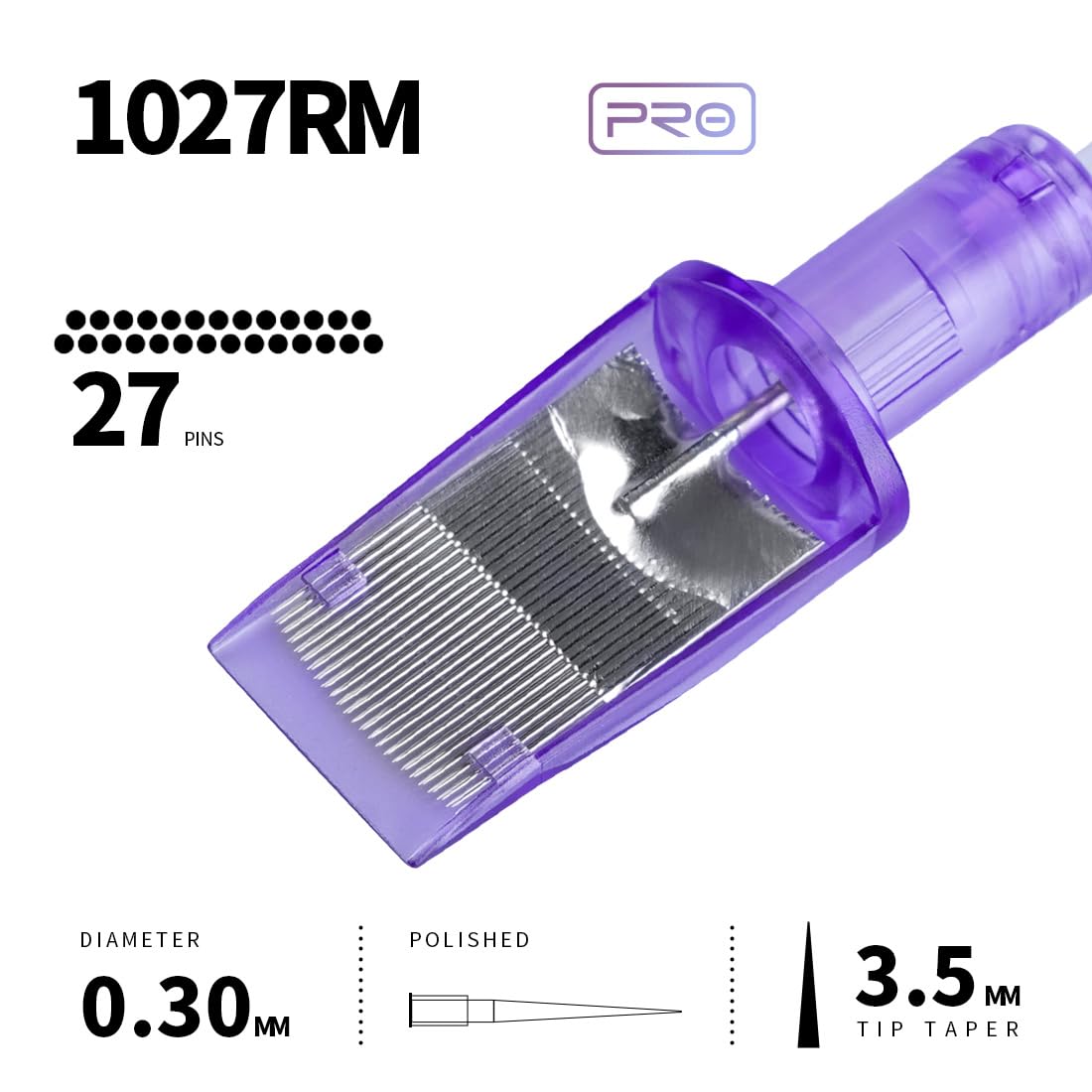 MAST TATTOO clear plastic body texture showing visible ink flow and quick checks