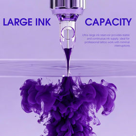 MAST TATTOO individually sealed disposable cartridges in pouches ensuring sterile storage benefit