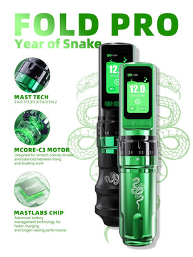 MAST TATTOO grip close-up highlighting texture for secure handling benefit