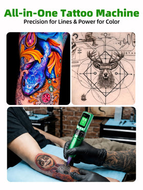 MAST TATTOO lifestyle studio shot showing professional setup and workflow benefit