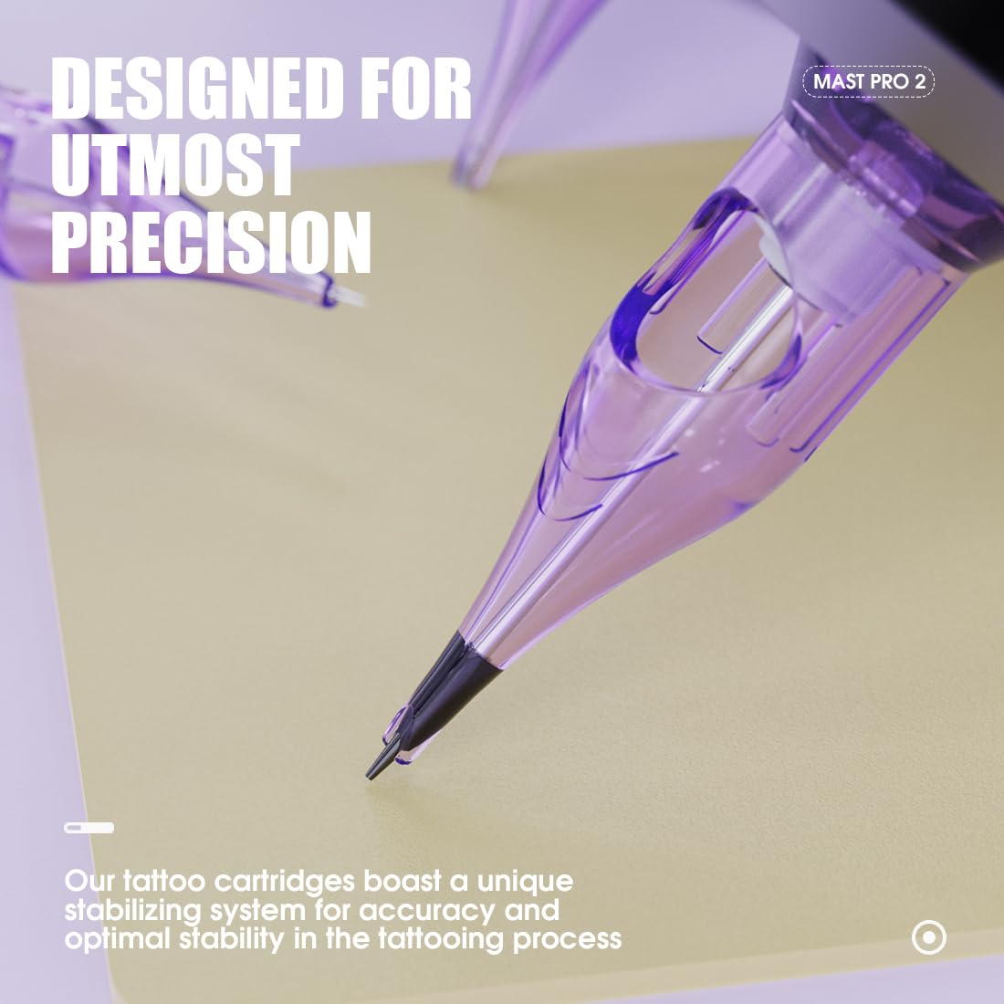 MAST TATTOO membrane seal detail protecting pen internals and preventing backflow